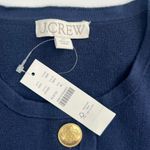J.Crew NWT  Long Giselle Sweater Blazer Navy Size XL Photo 5