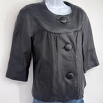 Terry Lewis Classic Luxuries Genuine Leather Jacket Women SM Classic Parisian Black Photo 1