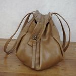 J.Jill Brown Leather Dual handle Shoulder Bag Photo 4