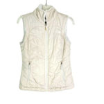 The North Face  Reversible Mossbud Insulated Puffer Vest Beige Cream Size XS Photo 12