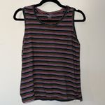 Madewell One Pocket Coastal Rainbow Tank Top Photo 2
