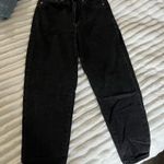 H&M  Black Mom Jeans High-Waisted Photo 0