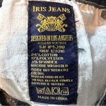 Iris  Jeans Size 5 Modern Vintage Stone Washed 5 pocket Jeans w/Belt Loops Photo 6