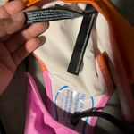 PINK - Victoria's Secret  Tie Classic Bottom Two Toned, Neon Orange/Pink, M Photo 5