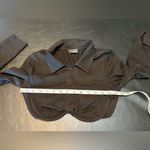 White Fox Boutique White Fox Pretty in Paris Black Long Sleeve Crop Top Size M sold out online Photo 8