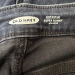 Old Navy  Mid-Rise Rockstar‎ Super-Skinny Ankle Jeans raw Hem Size 16 Photo 4