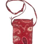 Vera Bradley  Bandana Paisley Messenger Crossbody Bag Photo 1