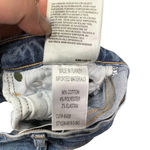 AGOLDE ‎ Sophie Skinny Jeans High Rise Crop Raw Hem Denim Hyper Blue Size 24 Photo 11