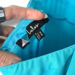 Lulus NWOT Tier and Now Blue Sash Tie-Back Tiered Plunging Cut-Out Maxi Dress Photo 5