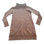 Athleta ⭐️ Eco Wash Turtleneck Sweatshirt Dress Grey Thumb Holes Womens Small Photo 5