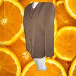 Petite Sophisticate ‎ Brown 3 Button Blazer Photo 1