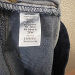 Woman Within  26W Petite Blue Straight Leg Pull On Stretch Denim Jeans Dark Wash Photo 8