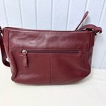 Stone & Co. Deep Red / Burgundy Leather Shoulder Bag Photo 5