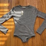 Madewell ★ NWT -  crewneck thong bodysuit - Gray ★ Photo 1