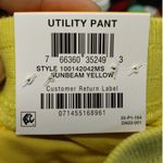 Style & Co NWT Women's Size Small Pull-On Mid-Rise Utility Pants Sunbeam Yellow Photo 5