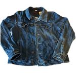 Wrangler  Blue Blazer Classic Denim Style Photo 0