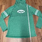 Nike  Dri-Fit Women Green Pullover Long Sleeve Mock Neck NFL Team NY Jets Small Photo 8