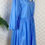 ATM Anthony Thomas Melillo Crincke Cotton Dress In Sky Size M Photo 9