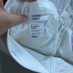 Paige Hoxton Ankle Light Ecru White Straight/Skinny Jeans Photo 8