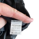 Pretty Little Thing black satin corset bandeau peplum waist long top US size 6 Photo 9