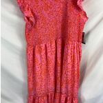 Melrose and Market NWT Floral Smocked Dress Pink Size 2X Photo 2