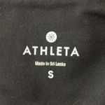 Athleta Black High Waisted Mind Over Mat Capri Cropped Athletic Workout Leggings Photo 9