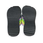 Handmade: new SOTM ❤︎︎ Striped Heart Crystal Embellished Platform Sandals ❤︎︎ 7M Black Size 7 Photo 12