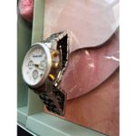 Michael Kors  silver and gold watch with little diamonds inside Photo 3