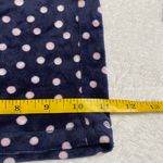 Nautica Women's Sz M XXL Blue Aurora Polka Dot Fleece Pajama Bottoms Photo 7