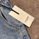 OAT New York Cloud Luxe Denim Shorts SIZE 10/30 Blue Photo 1