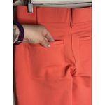 Betabrand Pull On Trouser Coral Pink Medium Crop High Rise Elastic Waist Photo 7