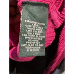 Ralph Lauren  Sweater Women’s Petite Small knit Ribbed Pink Pullover Photo 4