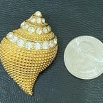 Vintage KJL Kenneth Jay Lane Textured Gold Photo 5