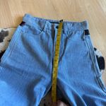 BENJAMIN BENMOYAL Cassette Tape‎ Hem Jeans Flip Cuff Size XS Blue Photo 10