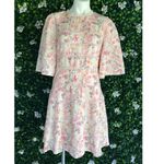 Needle & Thread  | floral oasis lace dress in meadow pink Photo 2