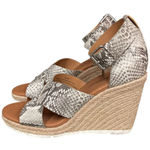 Treasure & Bond Poppy Snake Espadrille Wedge Heels Sandals Size 6M Ankle Strap Photo 0