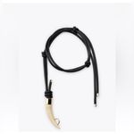 ZARA  horn cord belt NWT Photo 1