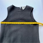 Carlisle  Black Wool Classic Sleeveless Knee Dress with Pockets Size 10 Photo 4