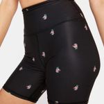 Spiritual Gangster Intent NWT Black Ditsy High Waist Biker Shorts Size Small Photo 0