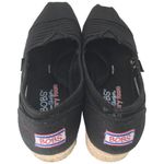 Skechers Bobs Espadrille Highlights 2.0 Homestretch Slip On Womens Shoe Black 9 Photo 8