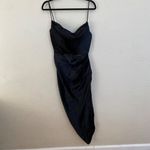 House Of CB HOUSE‎ OF CB 'Reva' Black Satin Balcony Corset Dress /Size S NWOT Photo 4