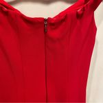 Nicole Miller Stunning Collection off the shoulder red maxi mermaid gown dreamy Photo 6