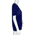 Fat Face x Marine‎ Conservation Society Shirt Womens Medium Blue White Fishes Photo 1