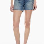 Aritzia Denim Forum 50s Arlo Mid thigh jean shorts size 23 Photo 4