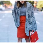 CAbi tiered overlay ponte knit business casual 2 pencil skirt Photo 1