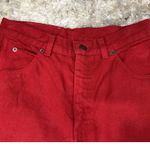 Calvin Klein Vintage VTG Made in US Red Jeans Size 10 Women's Photo 1