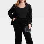 - Women's Velvet Trousers - Ava & Viv Black with silver detail 2X Photo 1