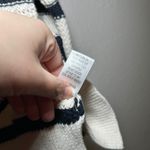 LA LIGNE Striped Cotton Cashmere Sweater Size S nautical minimal quite luxury White Photo 5