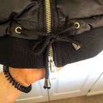 Topshop Women’s Black and Gold Bomber Puffer Jacket Size 6 / M Photo 8