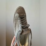 All Saints Women’s Trish Taupe Suede Platform Sneakers Size 9 Photo 10